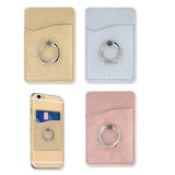 Metallic Phone Cardholder with Ring Stand