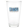 Hallmark Grandpa: Like a Dad, Only Cooler Pint Glass, 16 oz.