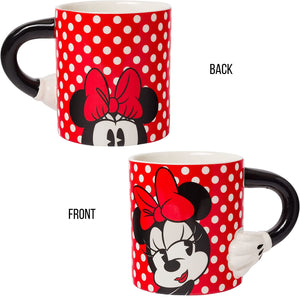 20 Oz. Disney Glamor Minnie Sculpted Handle Mug