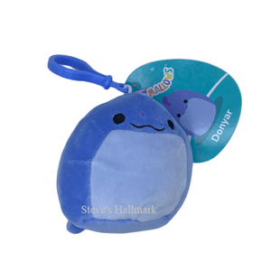 Squishmallow Donyar the Deep Sea Lizard 3.5" Clip Stuffed Plush by Kelly Toy