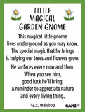 Little Magical Garden Gnome Pocket Token Charm Figurine