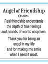 Angel of Friendship Charm Token