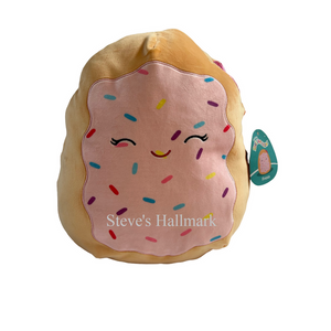 Squishmallow Fresa the Pink Toaster Pastry Breakfast 8" Stuffed Plush by Kelly Toy