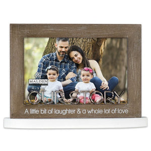 Our Story A Whole Lot of Love Picture Frame Holds 4"x6" Photo