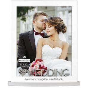 Our Wedding Love Binds Us Together Picture Frame Holds 8"x10" Photo