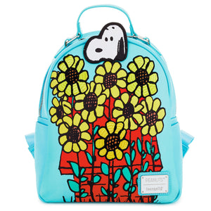 Loungefly Peanuts Snoopy Floral Mini Backpack