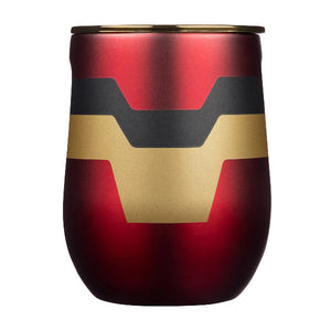 Corkcicle 12 oz Iron Man Stemless Cup