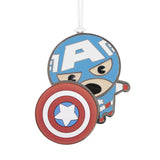 Marvel Captain America Metal Hallmark Ornament