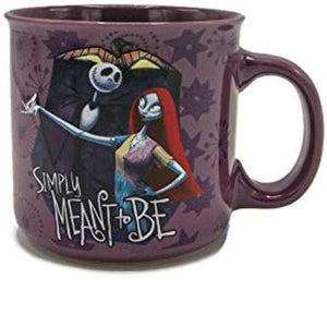 20 Oz. Disney The Nightmare Before Christmas Jack and Sally Simply Meant To Be Mug
