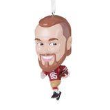 Hallmark NFL San Francisco 49ers George Kittle Bouncing Buddy Hallmark Ornament