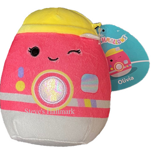 Squishmallow Olivia the Camera Tech Squad 5" Stuffed Plush By Kelly Toy