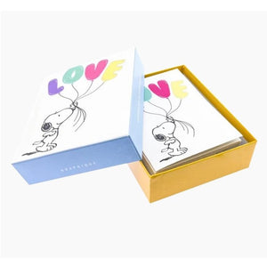 Peanuts® Snoopy with Love Balloons Assorted Boxed Cards Set