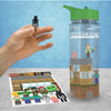 Minecraft Water Bottle and Stickers
