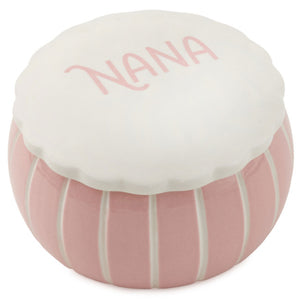 Hallmark Nana Pink Lidded Trinket Dish