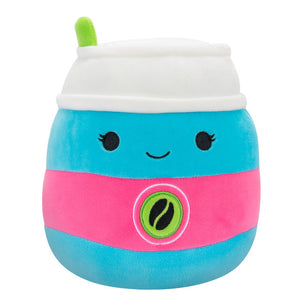 Squishmallow Neon Junk Food Squad Aloeen the Blue Latte 12" Stuffed Plush by Kelly Toy
