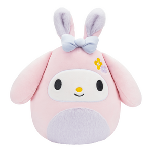 Spring Squishmallow Sanrio My Melody in Easter Bunny Suit 8" Stuffed Plush by Kelly Toy