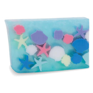 Bar Soap 3.5 oz. Seashells and Starfish Made in the USA