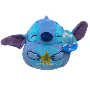 Squishmallow Disney Stitch Holding Starfish 8" Stuffed Plush by Kelly Toy