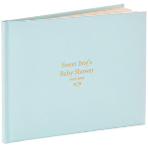 Sweet Boy's Baby Shower Guest Book