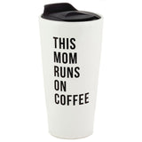 Hallmark This Mom Runs on Coffee Travel Mug, 10 oz.