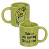 Dr. Seuss This is My Resting Grinch Face 20 oz. Bas Relief Ceramic Mug