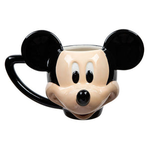 Disney Mickey Mouse Head Sculpted Ceramic Mug