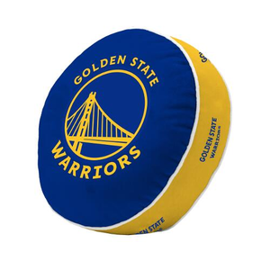 Golden State Warriors Round Puff Pillow 15"