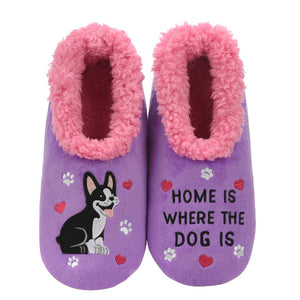 Women's Simply Pairables Cozy Snoozies® Purple Home is Where the Dog Is