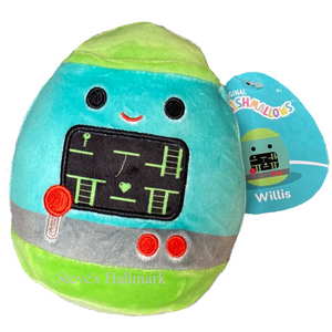 Squishmallow Willis the Arcade Game Tech Squad 8" Stuffed Plush By Kelly Toy