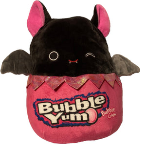 Halloween Squishmallow Bubble Yum Black Bat 10" Stuffed Plush by Kelly Toy