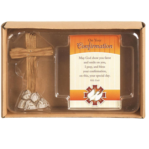 Rugged Cross and Confirmation Card