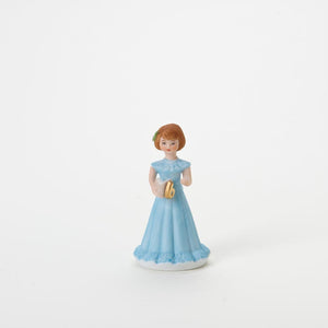 Enesco Growing Up Girls Collection Brunette Age Six 6 Figurine