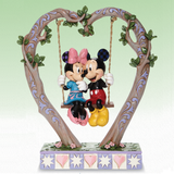Jim Shore Mickey and Minnie Sweethearts in Swing Figurine