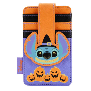 Loungefly Disney Lilo and Stitch Glow Halloween Card Holder